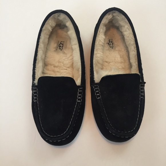 UGG Shoes - UGG Black Ansley Slippers